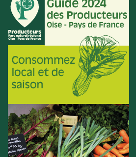 Plaquette Producteurs Oise Pays de France couverture 2024
