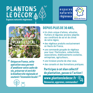 Plantons le décor 2025, encart réseaux sociaux