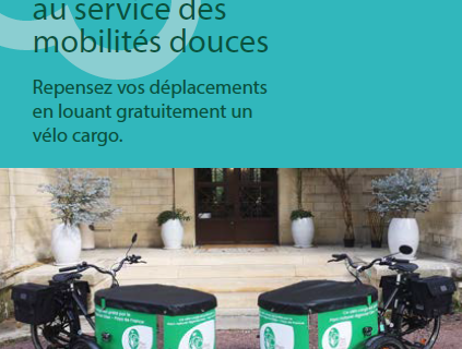 Flyers vélo cargo recto