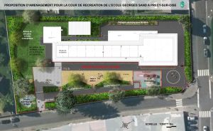 Proposition aménagement cour Précy sur Oise